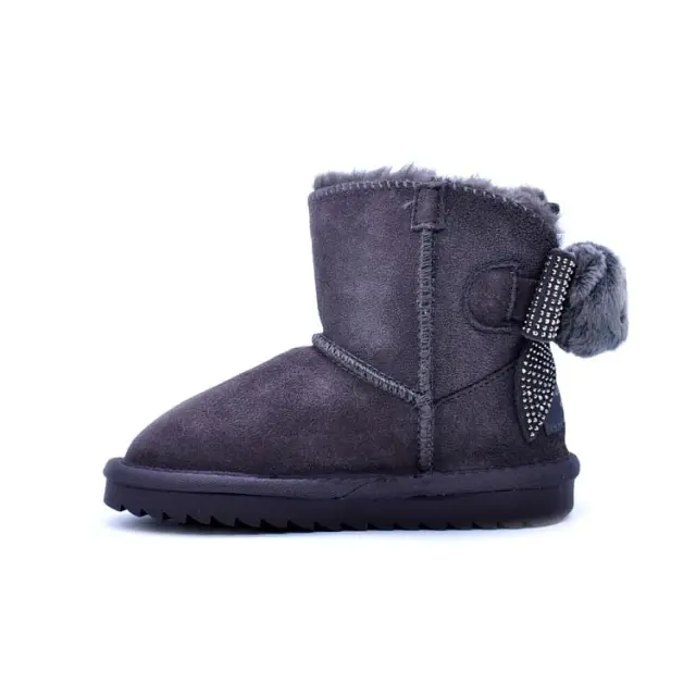 Παιδικό Παπούτσι για Κορίτσι LELLI KELLY Teddy Bear Grey (Μεγέθη 26-35) ΓΚΡΙ 2