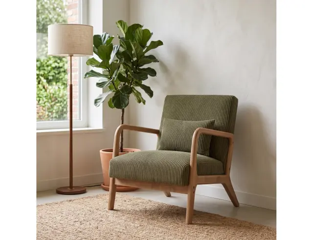 Πολυθρόνα Scott Home Deco Factory με διαστάσεις 64.5x83x75cm - Green HD0531