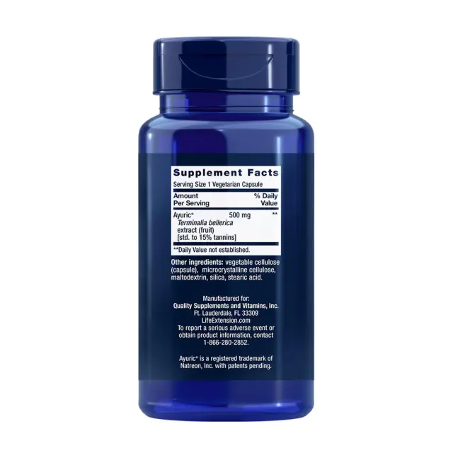 Life Extension Uric Acid Control 2