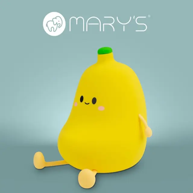 Φωτιστικό επαναφορτιζόμενο MARY S LED NIGHT LAMP BANANA-MW61094