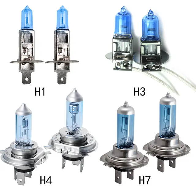 Λάμπες τύπου Xenon H7 - Super White 12V 55W Σετ 2 τεμ - HNG 3