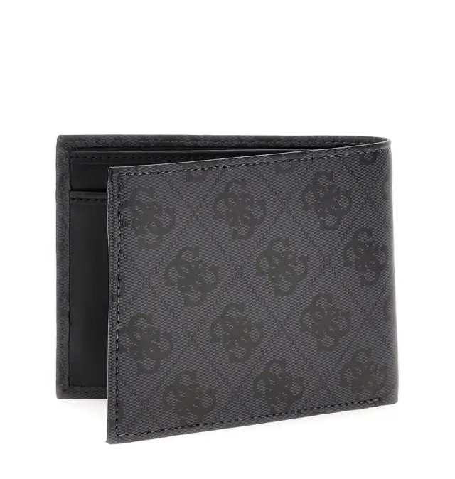 Πορτοφόλι GUESS Milano Bilfold SMVELELEA20 Μαύρο 3