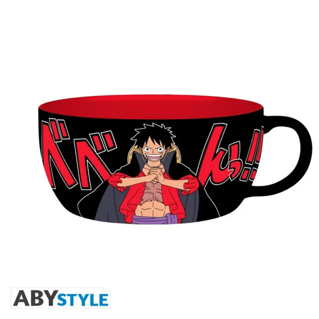 Σετ κεραμικό πρωινού (μπολ & κούπα) ONE PIECE - Breakfast Set Mug + Bowl - Luffy ABYTAB127 3
