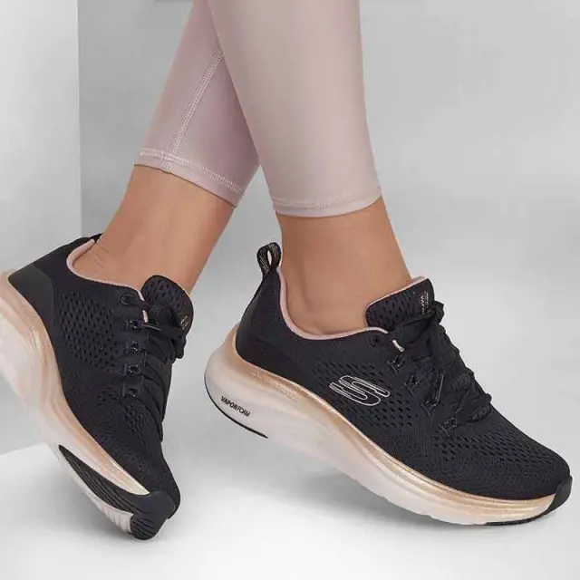 Sneaker Skechers Vapor Foam - Midnight Glimmer 150025-BKRG Μαύρο - 37 2