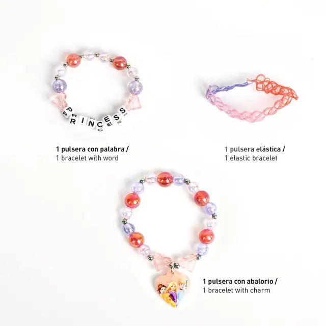Σετ Βραχιολάκια παιδικά kids bracelets 3 pieces Disney Princess 2500003069 2