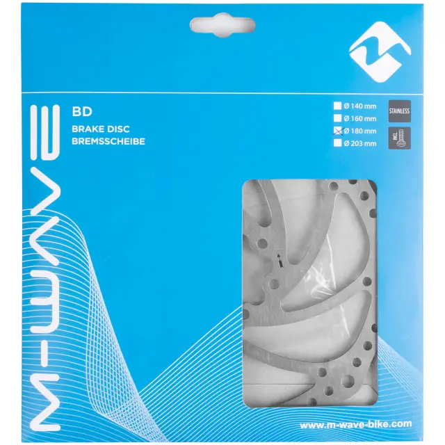 ΔΙΣΚΟΣ M-WAVE BD-180 ΜΕ ΒΙΔΕΣ 360633 2