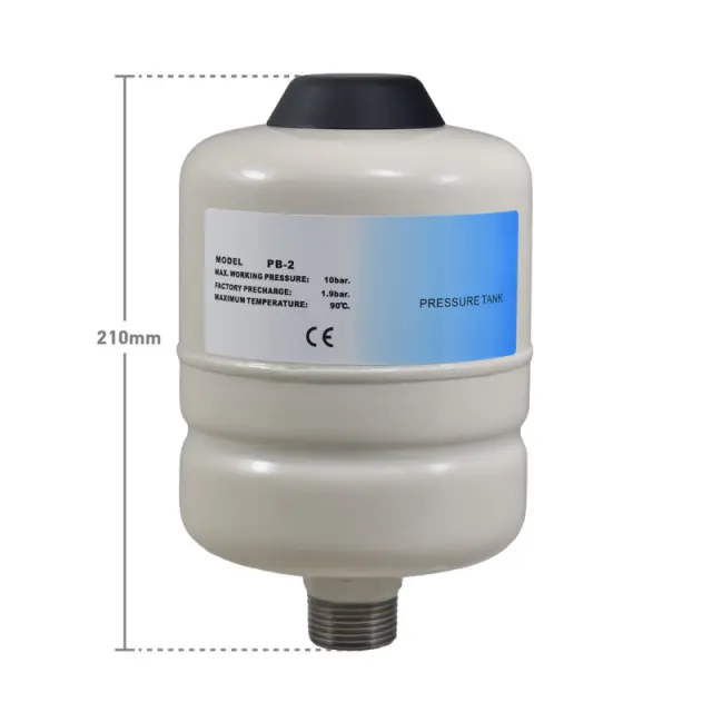 ΔΟΧΕΙΟ ΔΙΑΣΤΟΛΗΣ ΚΑΘΕΤΟ 2L – 10 BAR -1 ” 63640