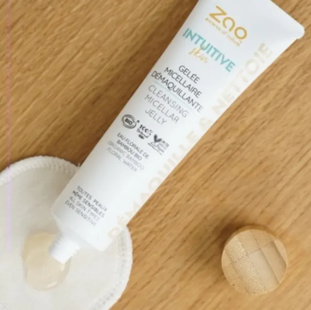 Zao Organic Skin Intuitive Cleansing Micellar Jelly - Βιολογικό Καθαριστικό gel προσώπου, για όλους τους τύπους δέρματος 2