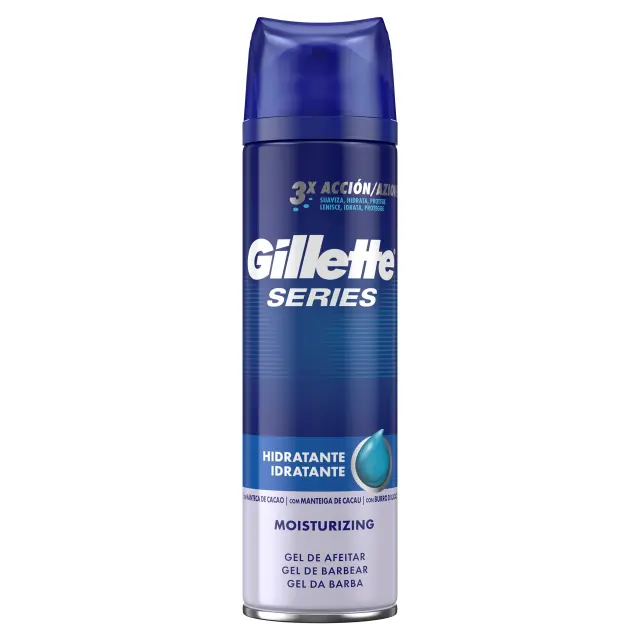 Gillett- Shave Gel Moisturizing 200 m- Health and Personal Care