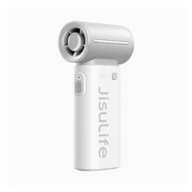 Jisulife Handheld Fan Life9 3600mAh Portable Mini Blower USB Fan Gray
