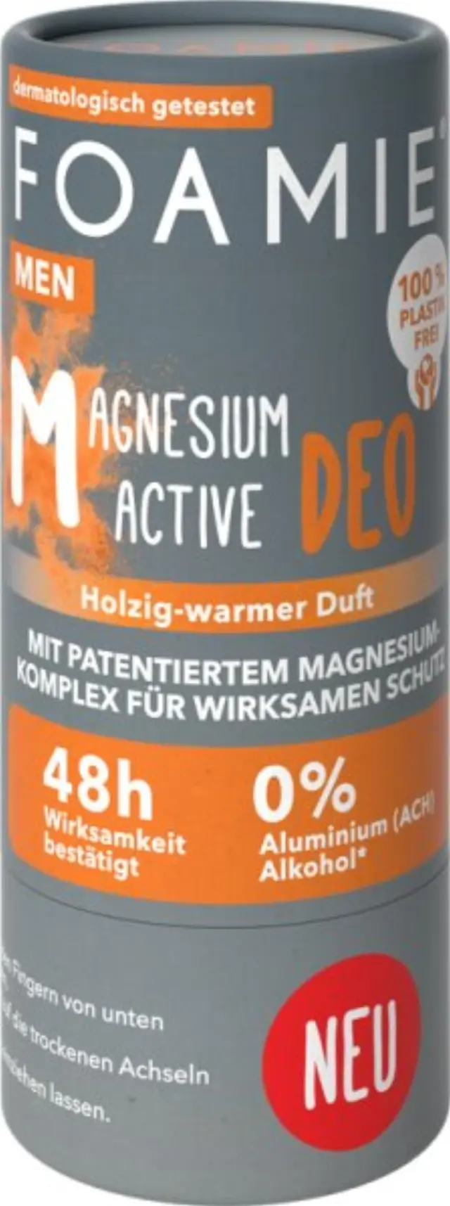 Foamie Solid Deodorant Power Up Στερεό Αποσμητικό σε Μορφή Στικ, 40gr 2