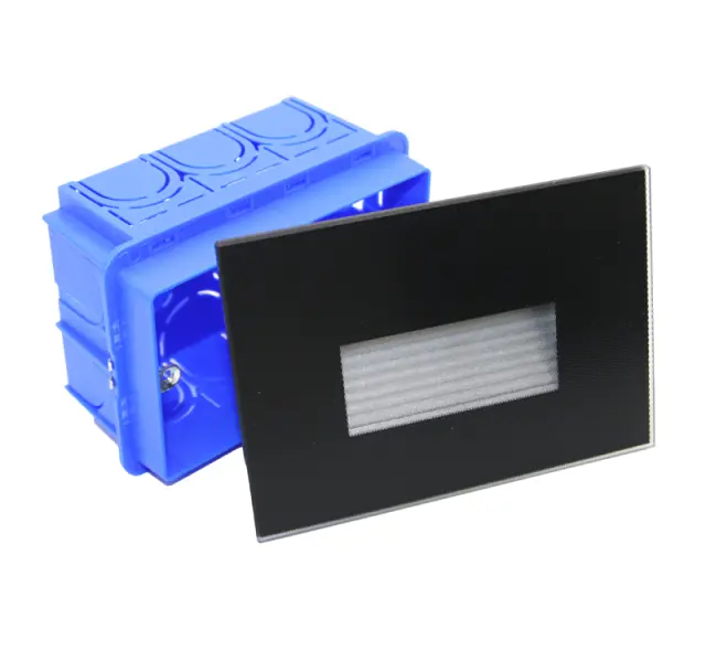 LED ΦΩΤ.ΑΛΟΥΜ.ΧΩΝΕΥΤΟ ΕΜΜΕΣΟΥ ΦΩΤΙΣΜ.4W230V CCT ΓΥΑΛΙ ΜΑΥΡΟ
