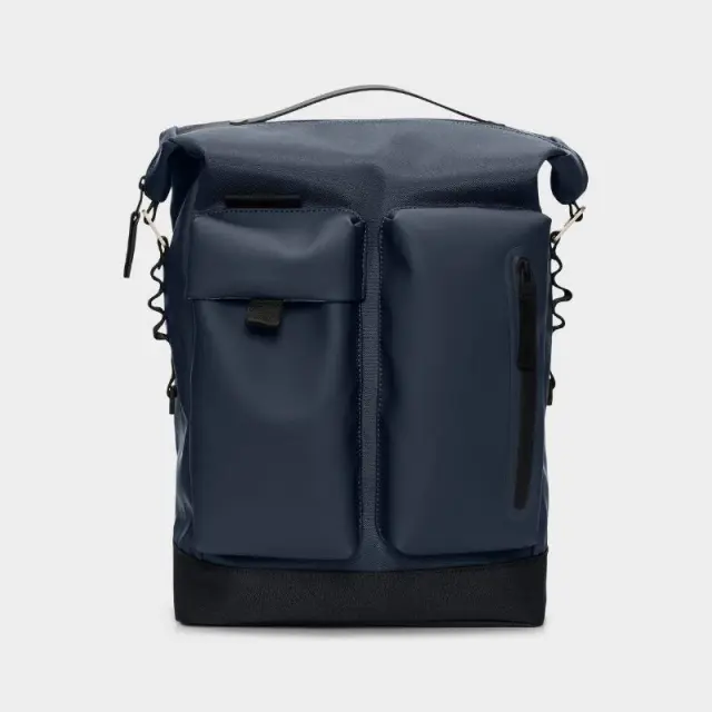 Σακίδιο Πλάτης Rains Otaru Backpack W3 12960-Navy Μπλε Σκούρο - ONESIZE