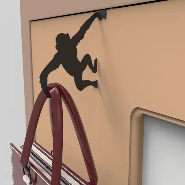 Artori Design Κρεμάστρα πόρτας: Jane the Chimp 2
