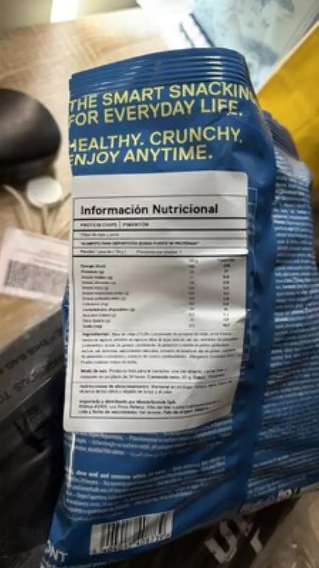Protein Chips 2+1 Gift (3 x 50g) QNT Paprika 2