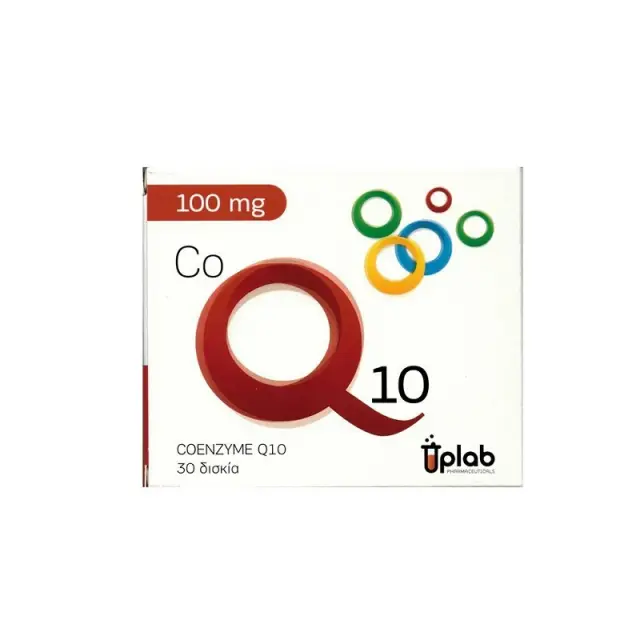 Uplab Pharmaceuticals Συνένζυμο Q10 100mg 30tabs