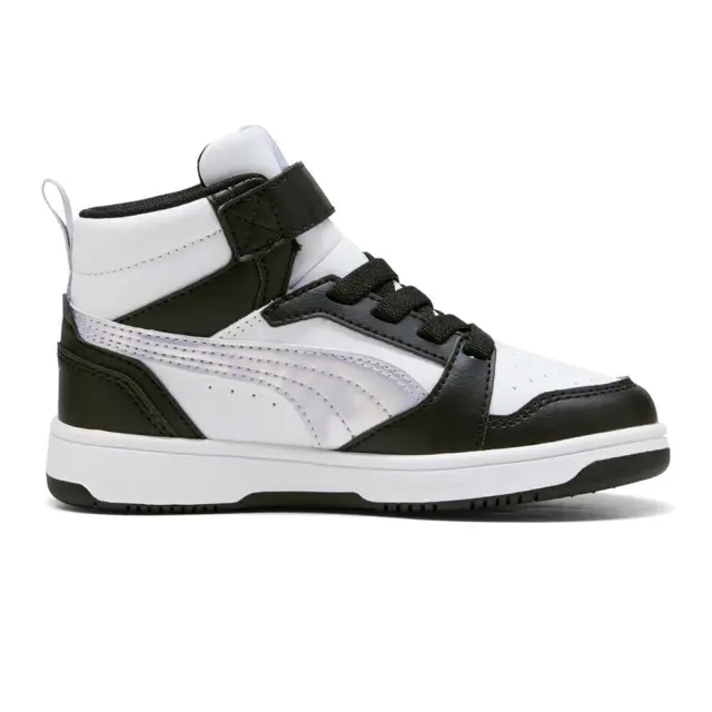 Puma Kids Rebound V6 Mid Space Belle AC+ (PS) Άσπρο - Ασημί 402770-02 (Puma) 2
