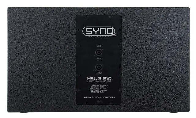 SYNQ I-SUB 210 SUBWOOFER 2