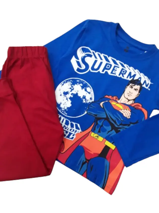 Πιτζάμα Μακρυμάνικη Superman Grey 80202540021 - 8-9 Y (134cm) 3