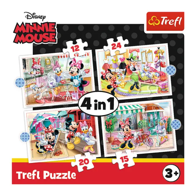 Παζλ Trefl Disney Minnie Mouse 4 σε 1 2