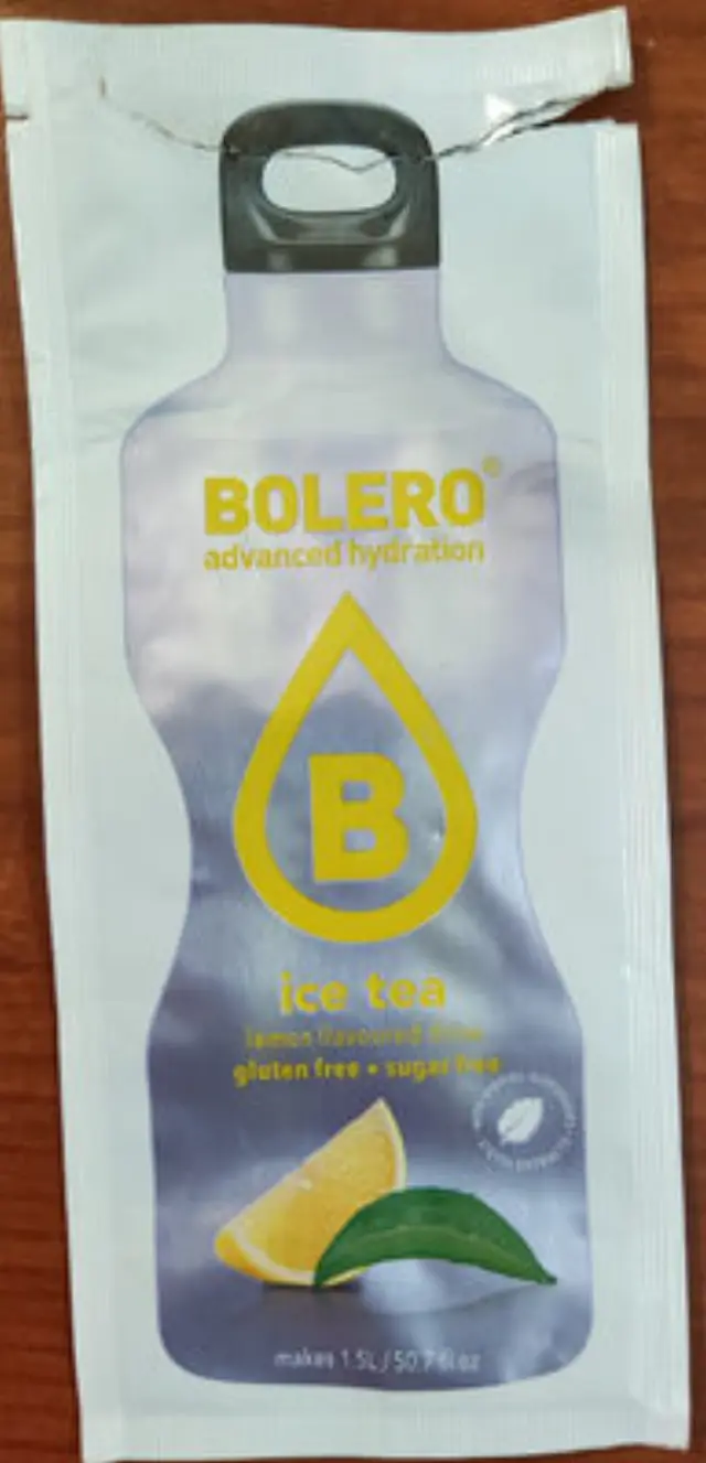 Bolero Lemon Flavoured Ice Tea Flavoured Drink Mix Powder 9gr