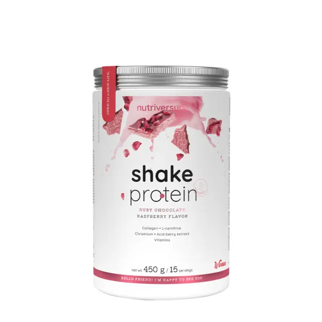 Nutriversum Shake Protein - WOMEN Ruby Chocolate, 450 g