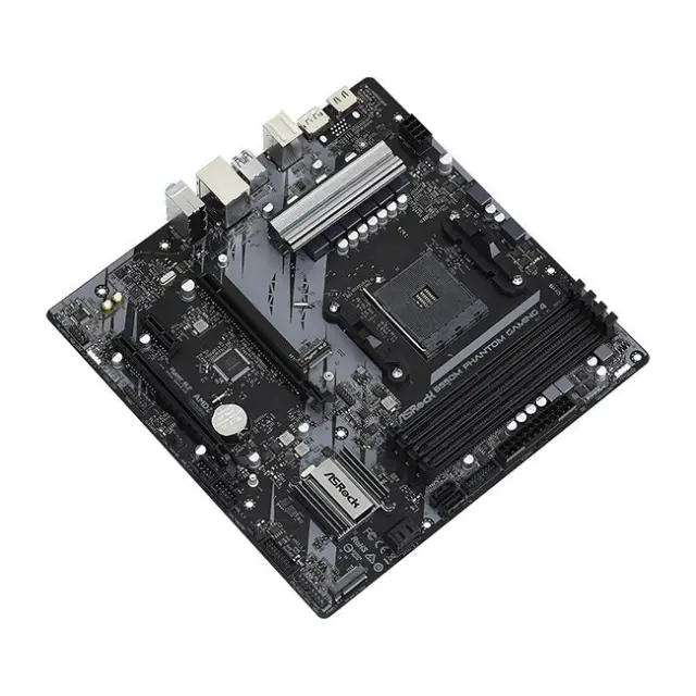 ASRock Motherboard B550M Phantom Gaming 4 AM4 (90-MXBE90-A0UAYZ) 2
