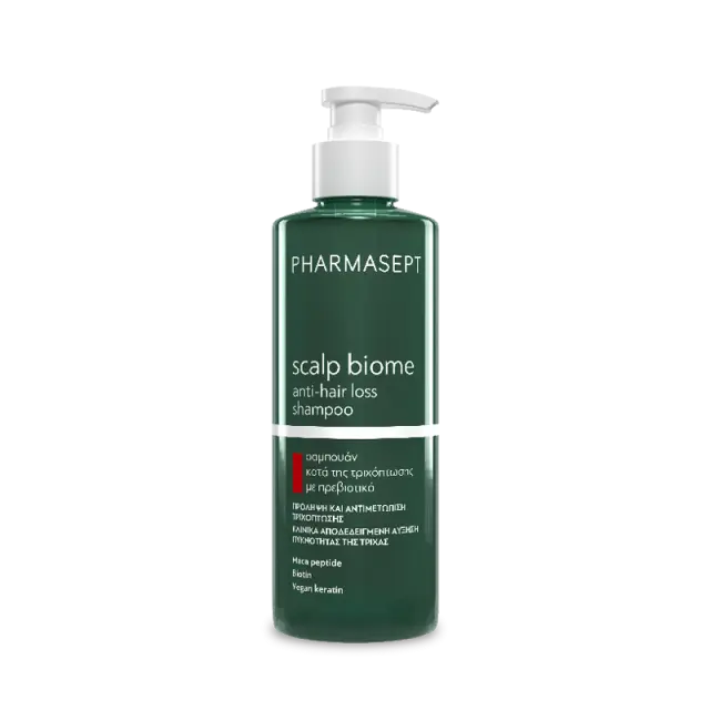 Pharmasept Scalp Biome Anti-Hair Loss Shampoo – Σαμπουάν Κατά της Τριχόπτωσης με Bio-Capigen 400ml