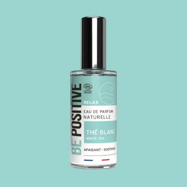 Acorelle Certified Organic BE POSITIVE RELAX Eau de Parfum - Bιολογικό άρωμα για ηρεμία και χαλάρωση, 50ml 2
