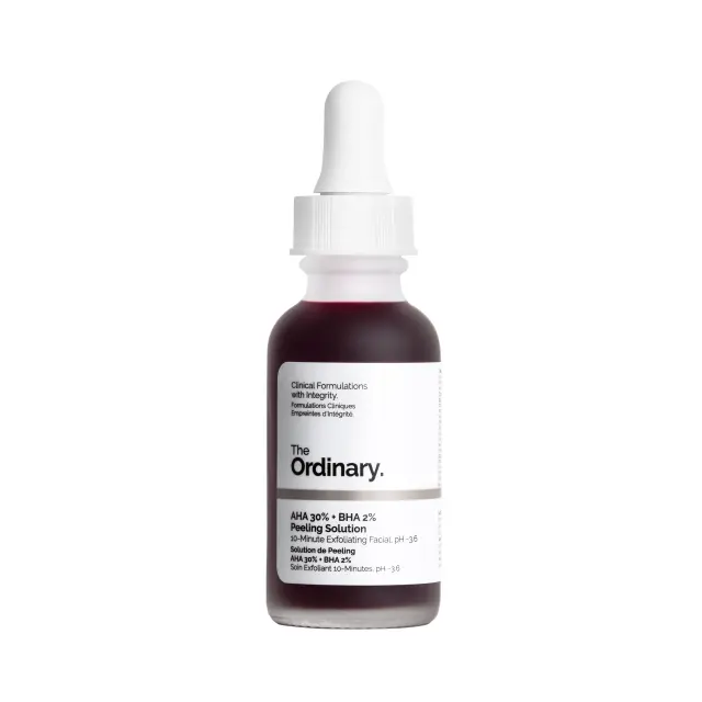 The Ordinary AHA 30% + BHA 2% Peeling Solution, Serum Απολέπισης Προσώπου κατά των Ατελειών 30ml