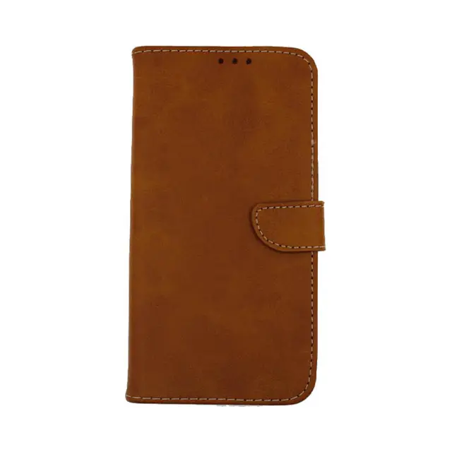 Θήκη Βιβλίο Leather Book Case With Clip Για Xiaomi Poco M3 / Redmi 9T Καφέ