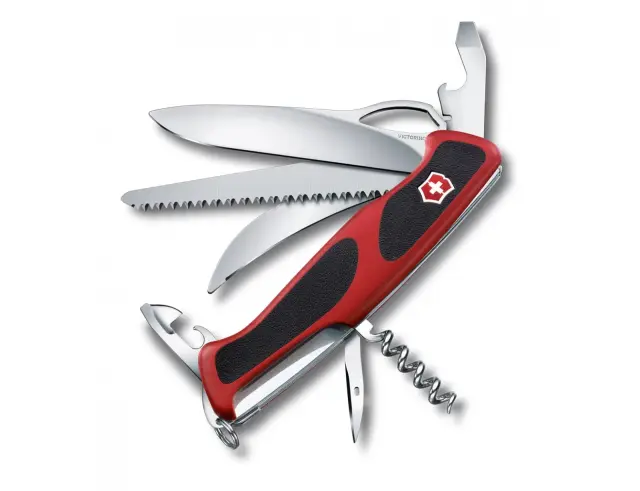 Ελβετικός Σουγιάς Victorinox Ranger 57 M Grip με 13 λειτουργίες και μήκος 13cm - Red0.9583.MC 2