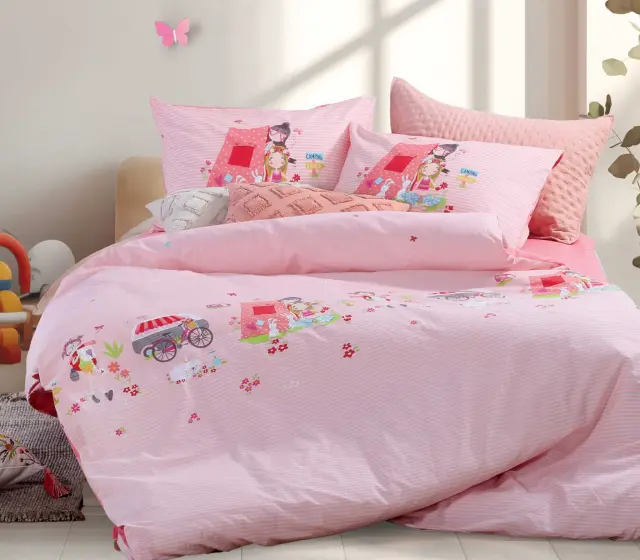 ΠΑΙΔΙΚΑ ΣΕΤ ΣΕΝΤΟΝΙΑ ΜΟΝΑ CAMPING 170X260 NEF-NEF HOMEWARE
