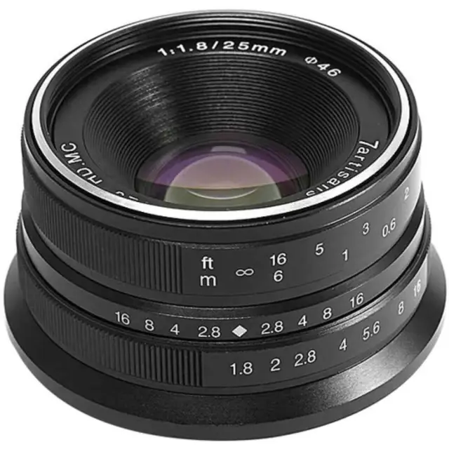 7Artisans 25mm f/1.8 για Sony E 2