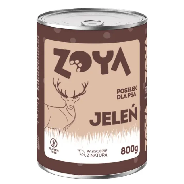 ZOYA Deer - wet dog food - 800g