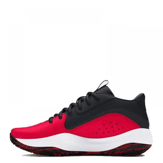 Under Armour Lockdown 7 Basketball Sneakers Mid Red/Black 3028514-600 - 29.5 2