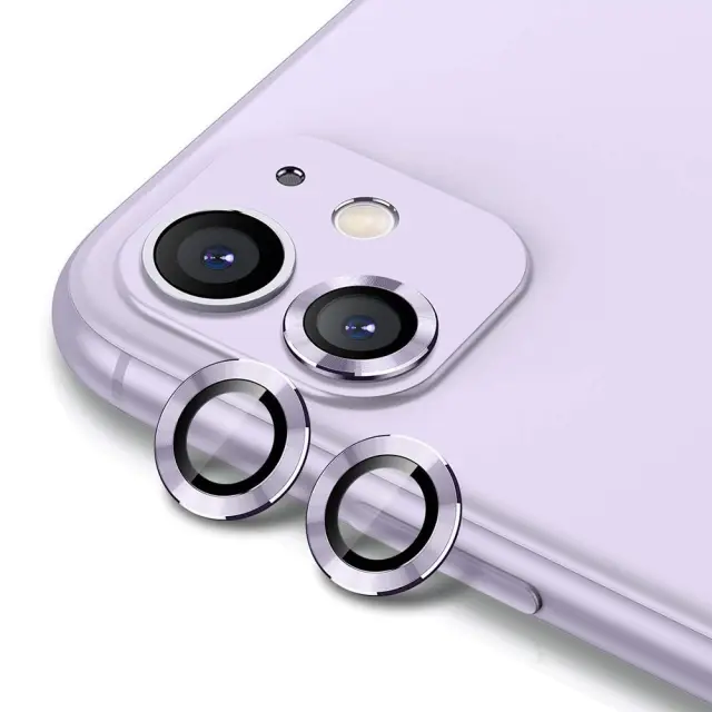Enkay® Camera Rings για iPhone 11-Purple