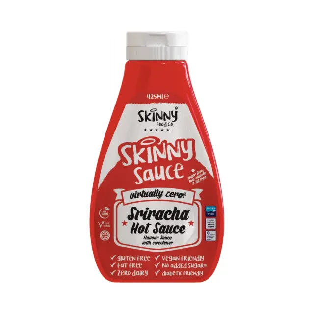 Sriracha Sauce Virtually Zero Calorie 425ml The Skinny Food Co