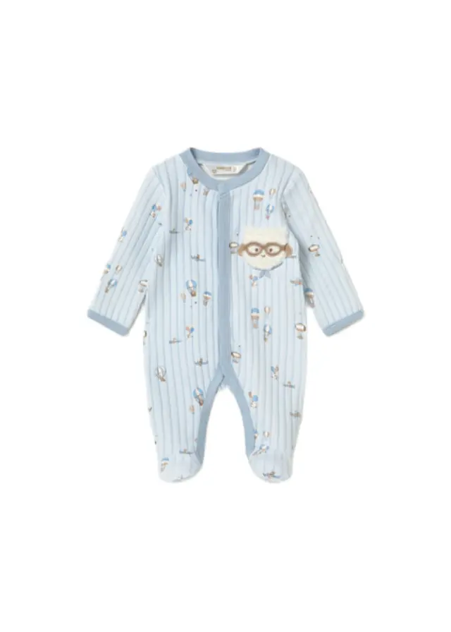 Mayoral Newborn βρεφικό φορμάκι πιτζαμάκι 16-02768-3