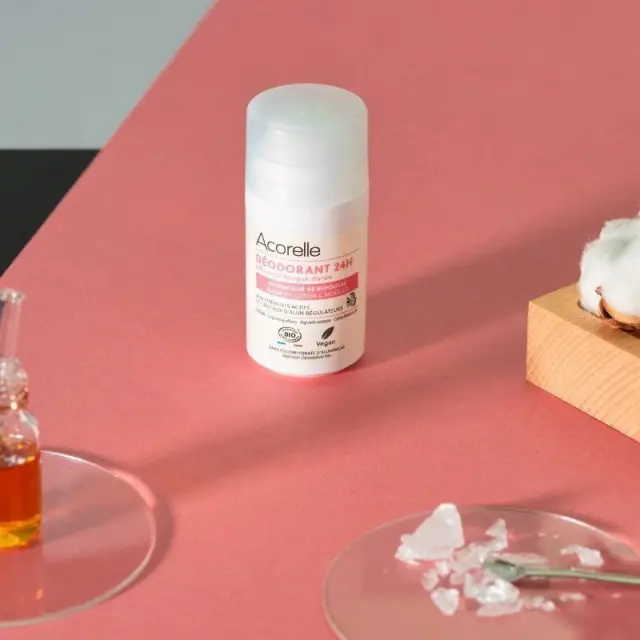 Acorelle Certified Organic Deodorant Care Roll-on Regrowth Minimizer - Βιολογικό Αποσμητικό κατά της επανεμφάνισης της τριχοφυΐας, 50ml 2