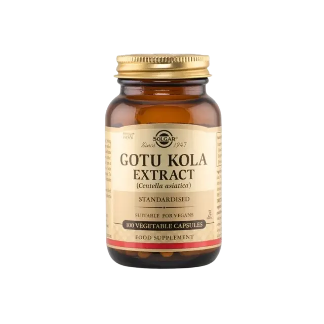 Solgar Gotu Kola 100 φυτικές κάψουλες
