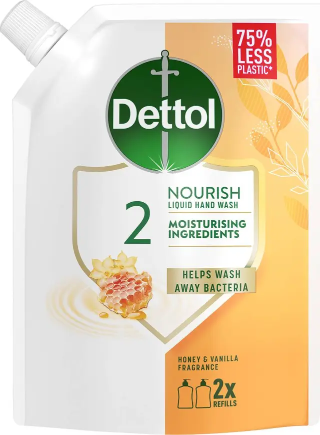 Dettol Honey & Vanilla Ανταλλακτικό Υγρό Κρεμοσάπουνο 500ml