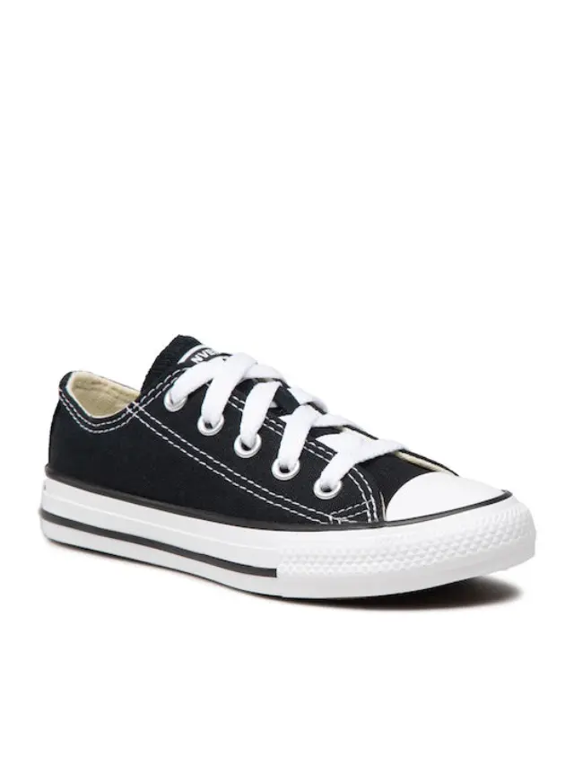 Converse Unisex Kids Chuck Taylor All Star OX Canvas Μαύρο - Άσπρο 3J235C (Converse) 2