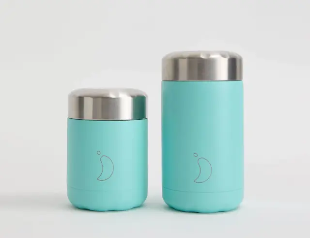 Δοχείο Φαγητού Chilly's με χωρητικότητα 500ml και διατήρηση θερμοκρασίας 6h ζεστό - Pastel Green 3