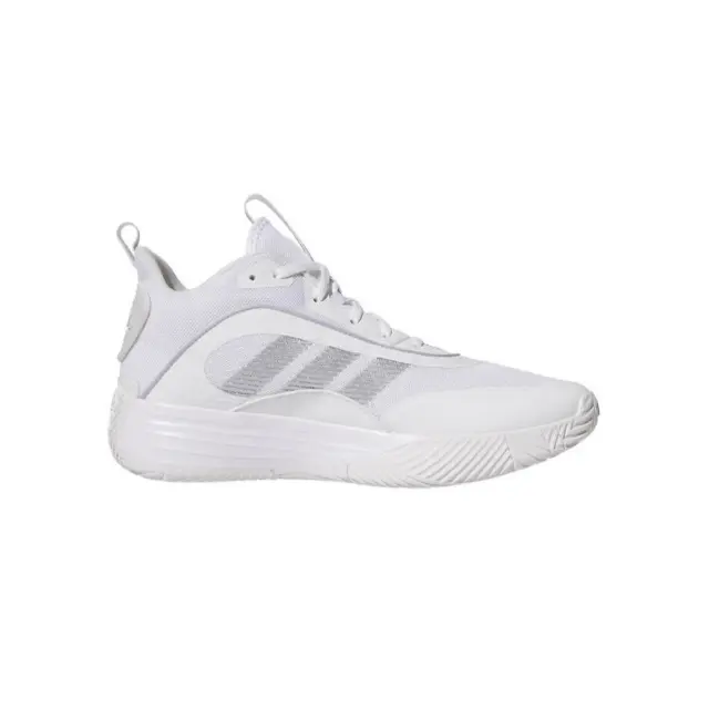 adidas Ownthegame 3.0 Μπασκετικά Παπούτσια Λευκά - 46