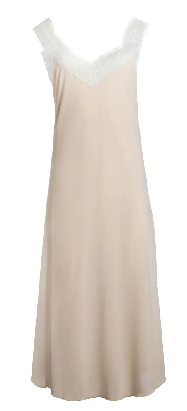 S481 - White - NIGHTGOWN LACE