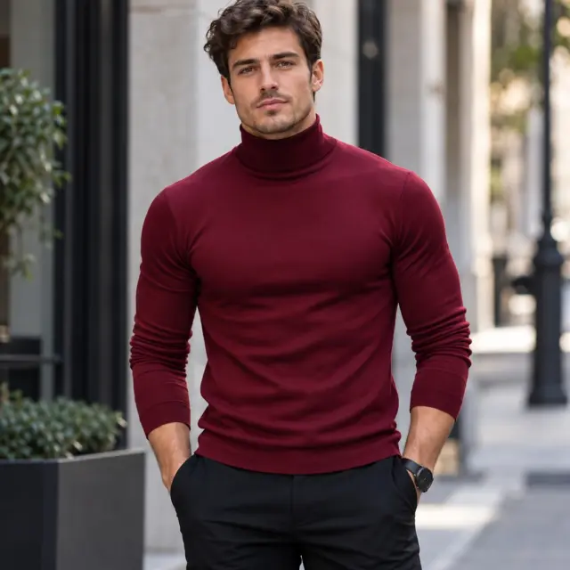 Noshame® Πλεκτό Ζιβάγκο Μπορντό - 302031 - XXL
