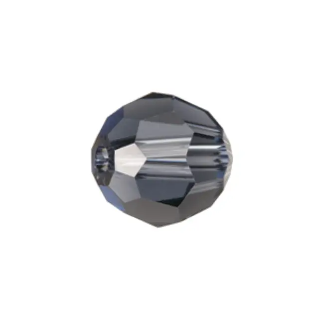 Swarovski 5000 Faceted Round Graphite 4mm - 10τεμ