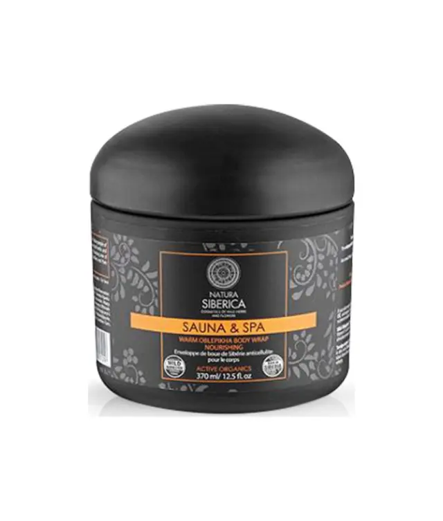 Natura Siberica Sauna & Spa Κρέμα για Αδυνάτισμα και την Κυτταρίτιδα Σώματος Warm Oblepikha Wrap 370ml