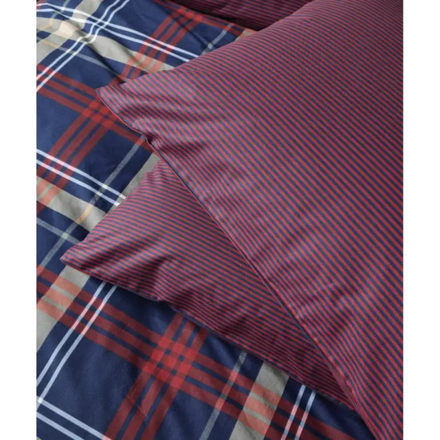 Σετ Μαξιλαροθήκες 2 Τεμαχίων Kentia Festival 01A Red-Blue 50X70 2